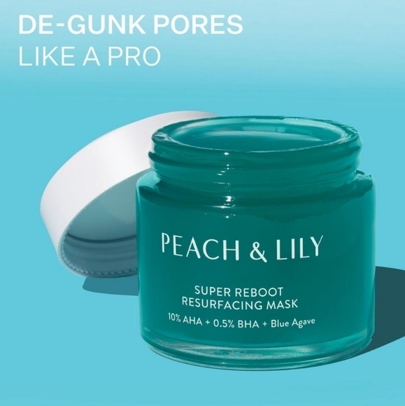 Peach & Lily Bundle FULL SIZE Super Reboot Resurfacing Mask +samples siz… - Picture 6 of 15